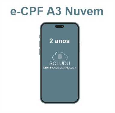 e-CPF A3 2 anos